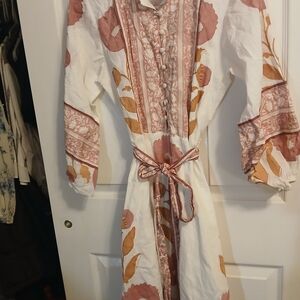 Sue Sartor Flounce  Dress